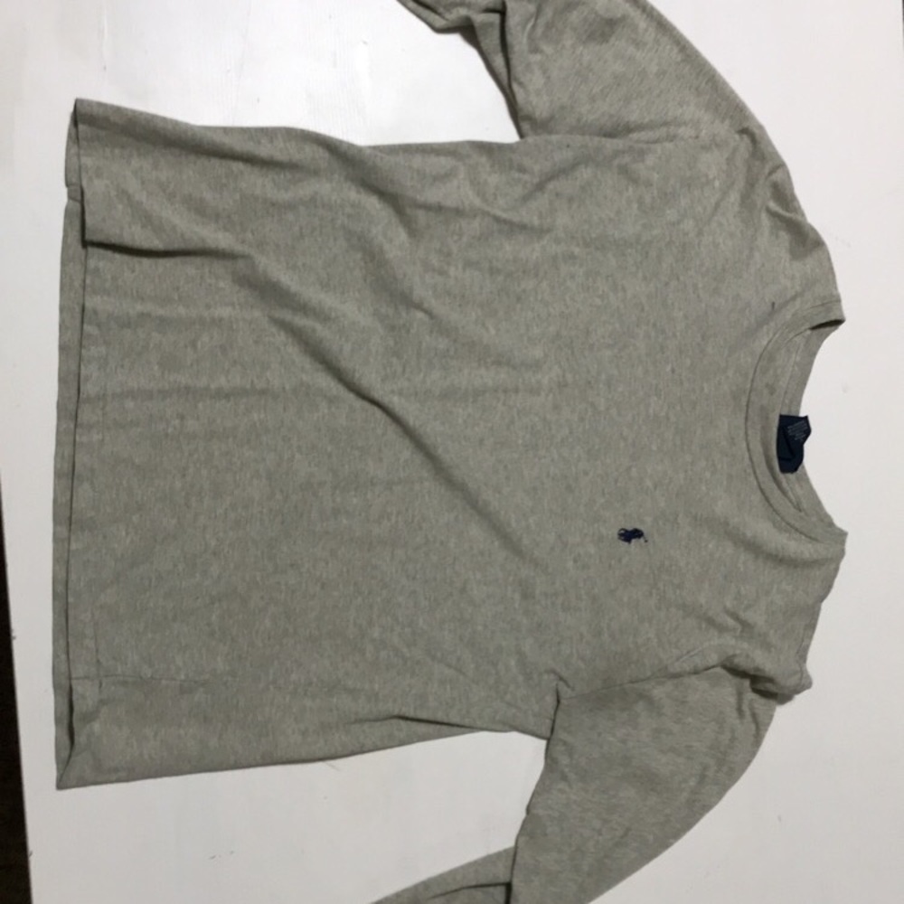 Grey Ralph Lauren long sleeve shirt